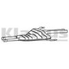KLARIUS 230063 Middle Silencer